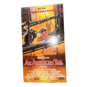 1987 An American Tail VHS Sealed Watermark MCA Home Video Rare NOS Spielberg HTF